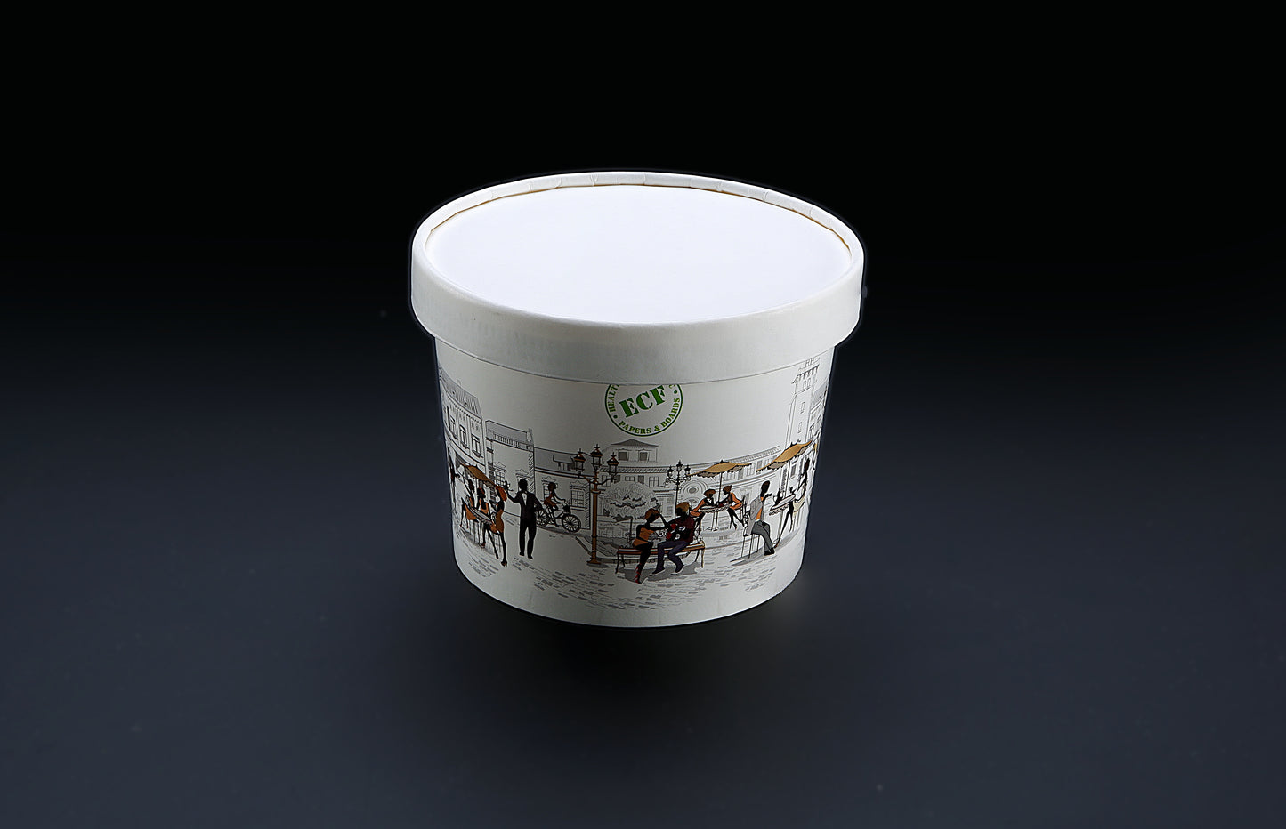 Liquid Takeaway Lids (100x Pack) Top Lid