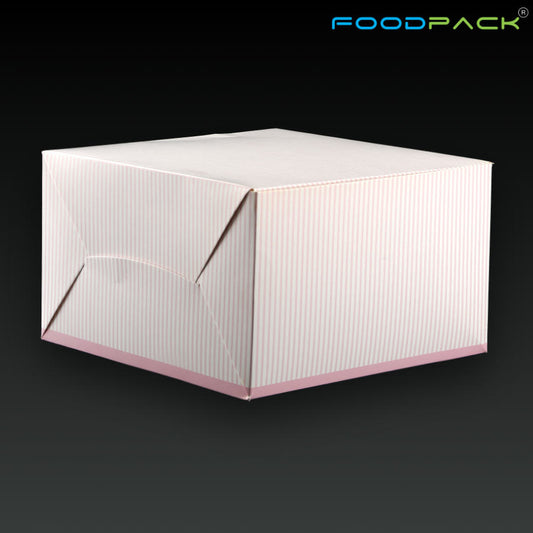 Cake Box - CK - 8 Inch (100x Pack)