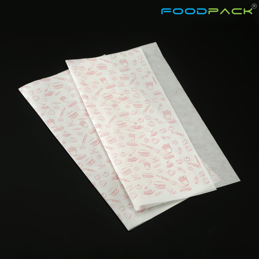 Burger / Roll Wrapper - 12 x 12 Inch WVP2 (200 Sheets)