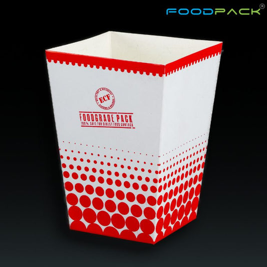 Popcorn Box Coated - Small (100x Pack)
