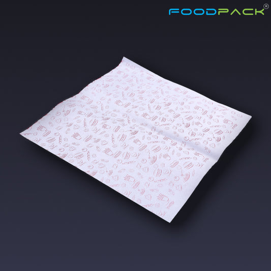 Plain White Burger / Roll Wrapper (1000 Sheets)